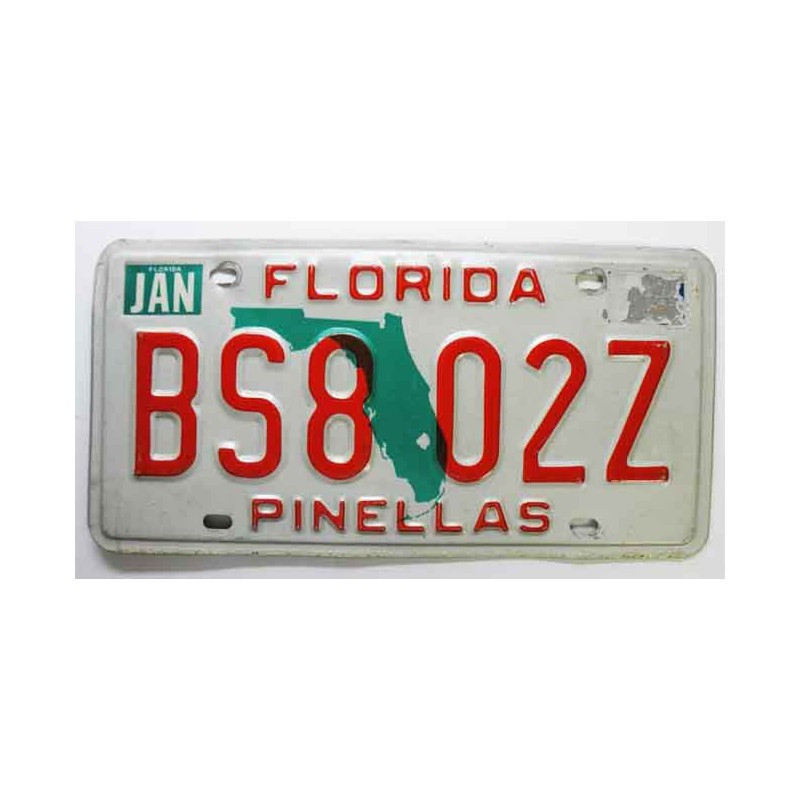 Plaque d Immatriculation USA - Floride ( 082 )
