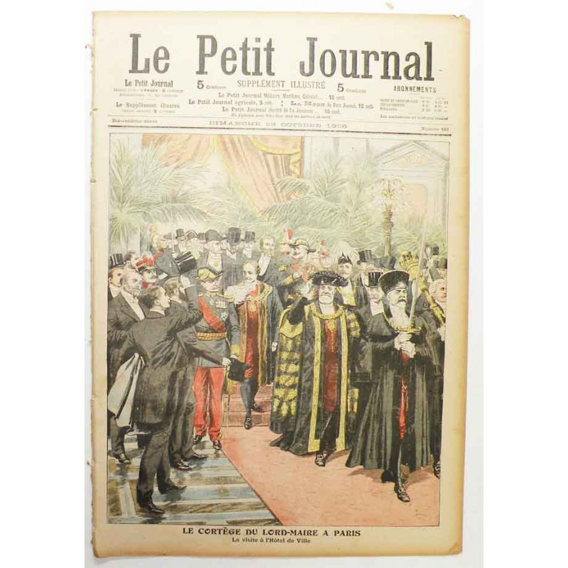 Le Petit Journal 1906 N° 832