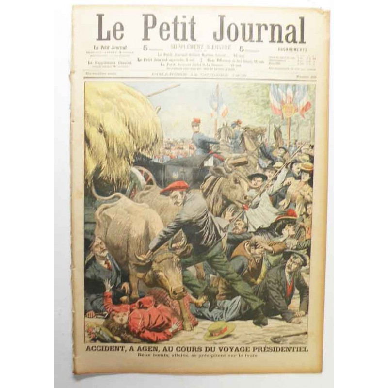 Le Petit Journal 1906 N° 830