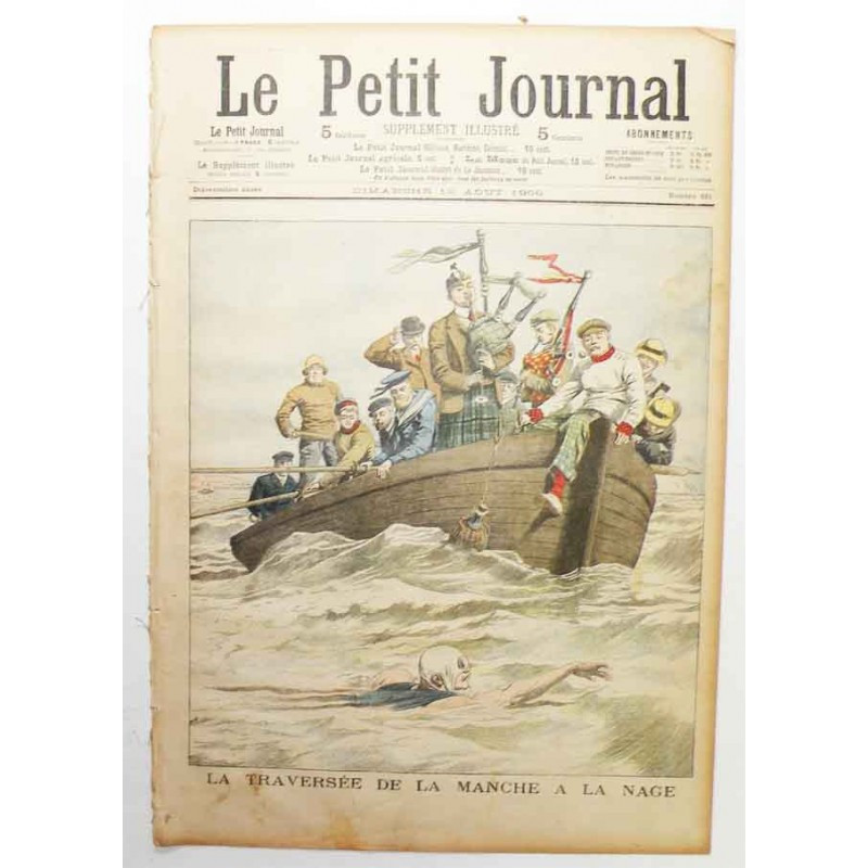 Le Petit Journal 1906 N° 821