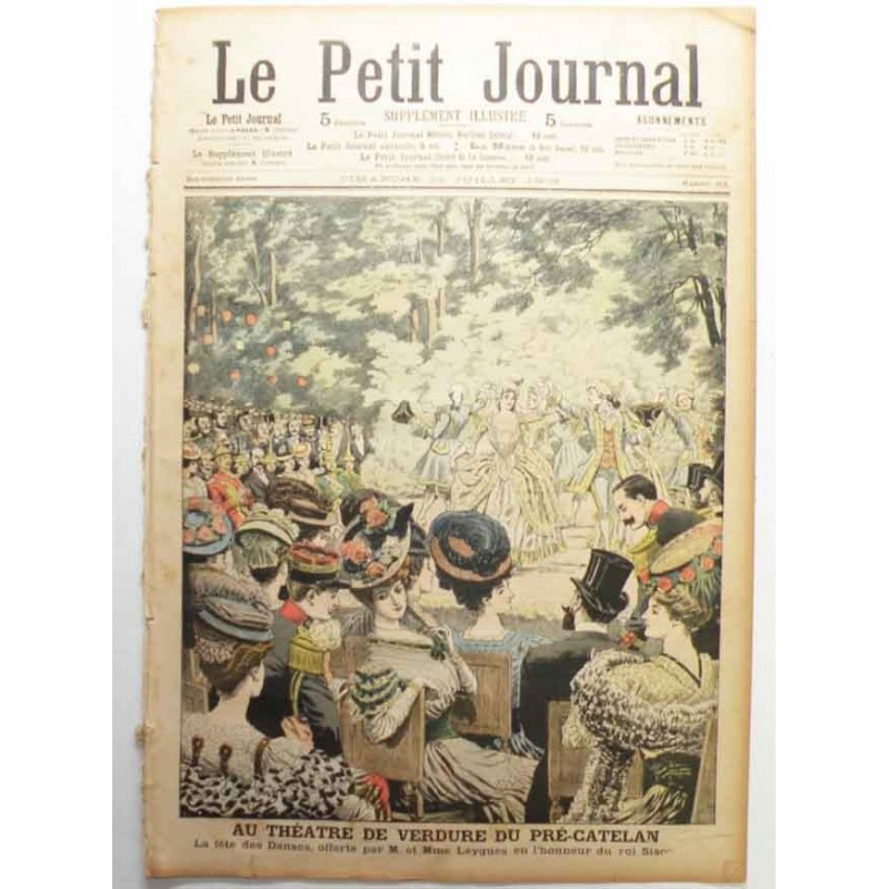 Le Petit Journal 1906 N° 818