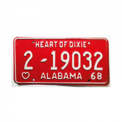 Plaque d Immatriculation USA - Alabama ( 140 )