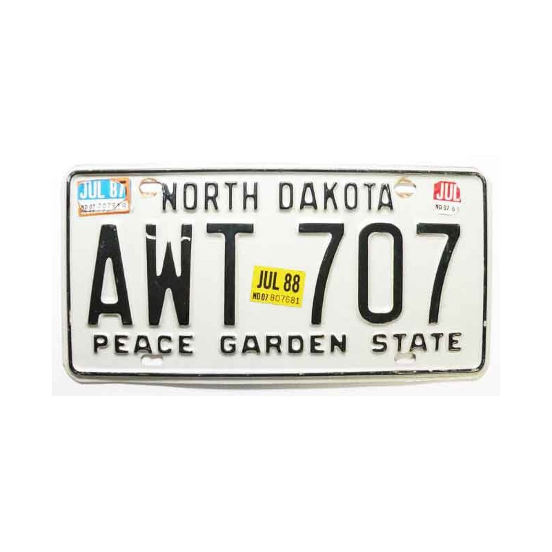 Plaque d Immatriculation USA - North Dakota ( 147 )