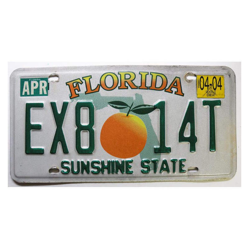 Plaque d Immatriculation USA - Floride ( 149 )