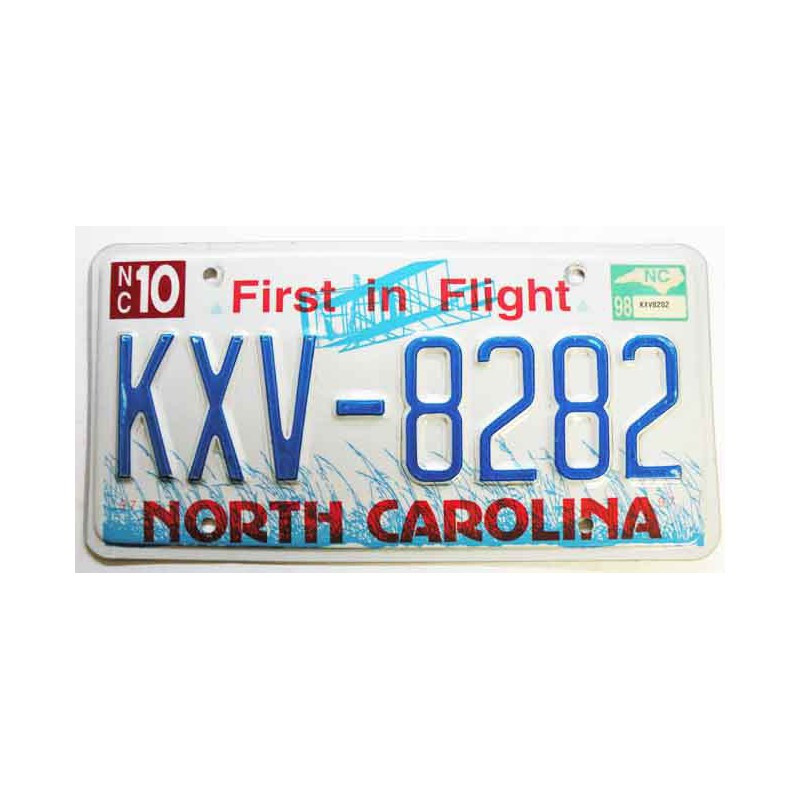 Plaque d Immatriculation USA - North Carolina ( 151 )
