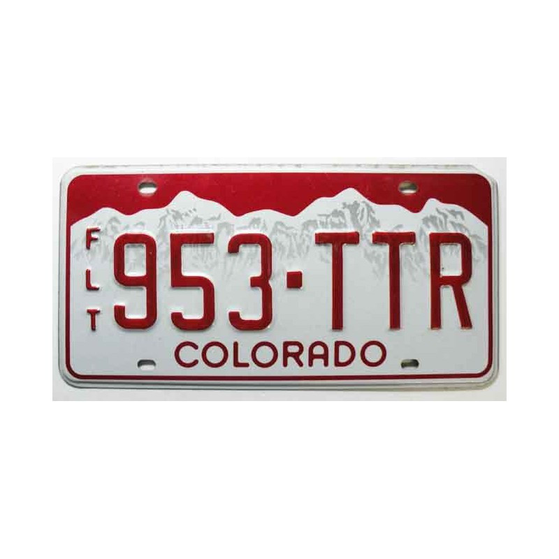 Plaque d Immatriculation USA - Colorado ( 152 )