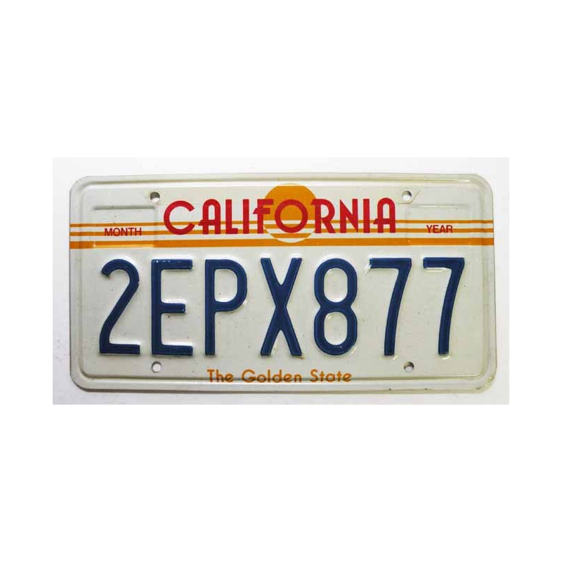 Plaque d Immatriculation USA - California ( 159 )