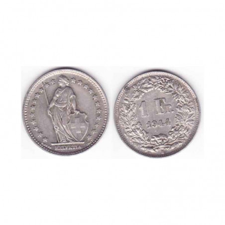 1 Franc suisse Argent 1944 ( 001 )