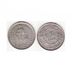 1 Franc suisse Argent 1946 ( 001 )