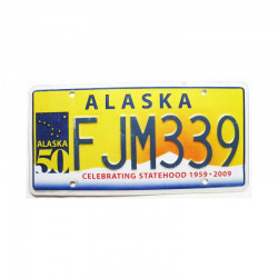 Plaque d Immatriculation USA - Alaska ( 193 )