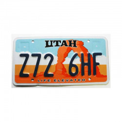 Plaque d Immatriculation USA - Utah ( 931 )