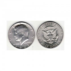 half Dollar Argent USA 1967