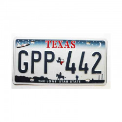 Plaque d Immatriculation USA - Texas ( 572 )