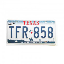 Plaque d Immatriculation USA - Texas ( 571 )