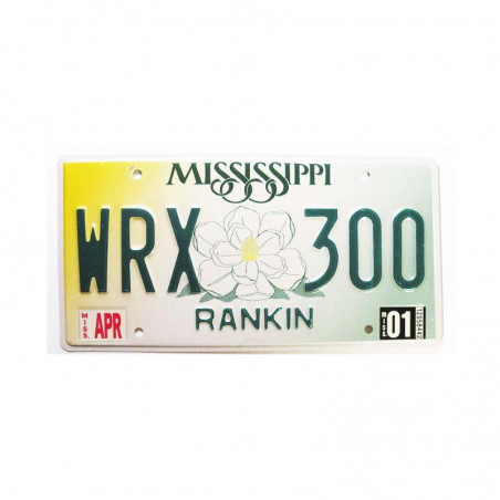 Plaque d Immatriculation USA - Mississippi ( 804 )