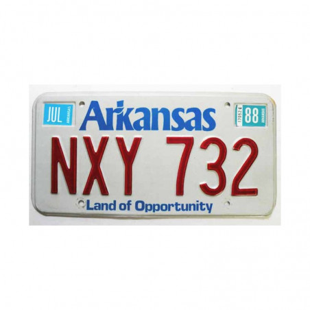Plaque d Immatriculation USA - Arkansas ( 1004 )