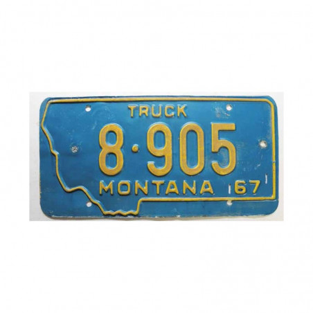 Plaque d Immatriculation USA - Montana ( 1005)