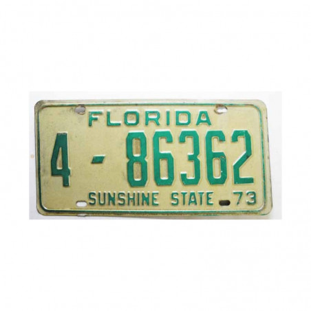 Plaque d Immatriculation USA - Floride ( 1006 )