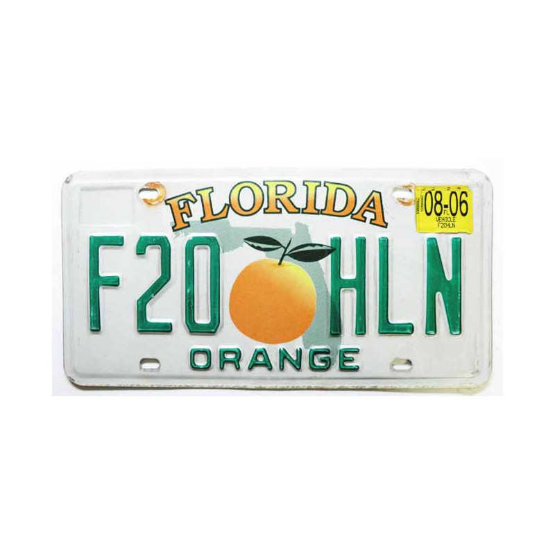 Plaque d Immatriculation USA - Floride ( 997 )