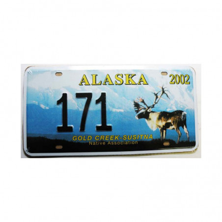 Plaque d Immatriculation USA - Alaska ( Rep - 070)