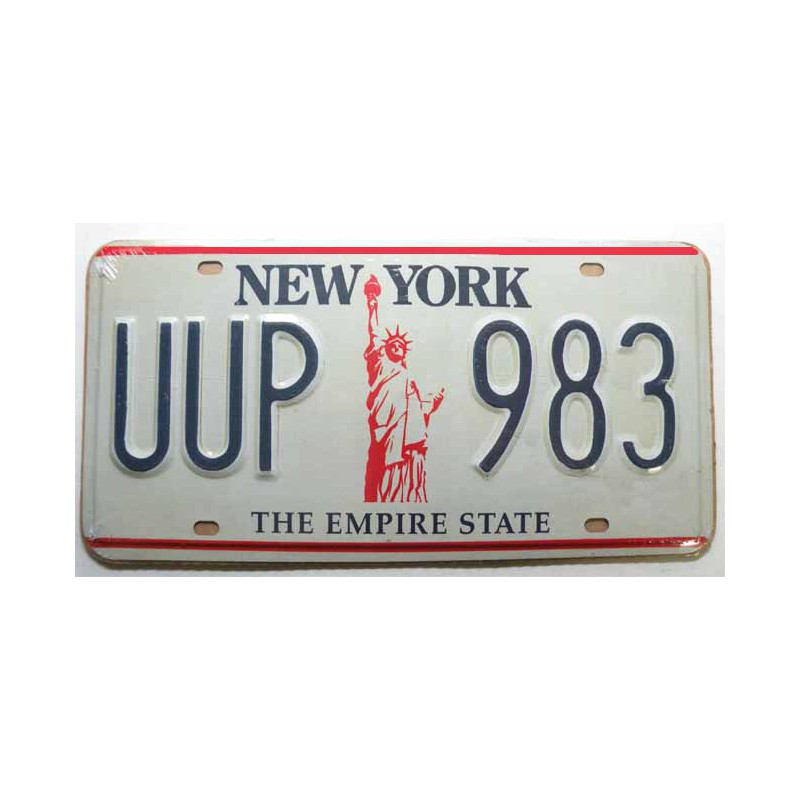 Plaque d Immatriculation USA - New York  ( Rep - 001)