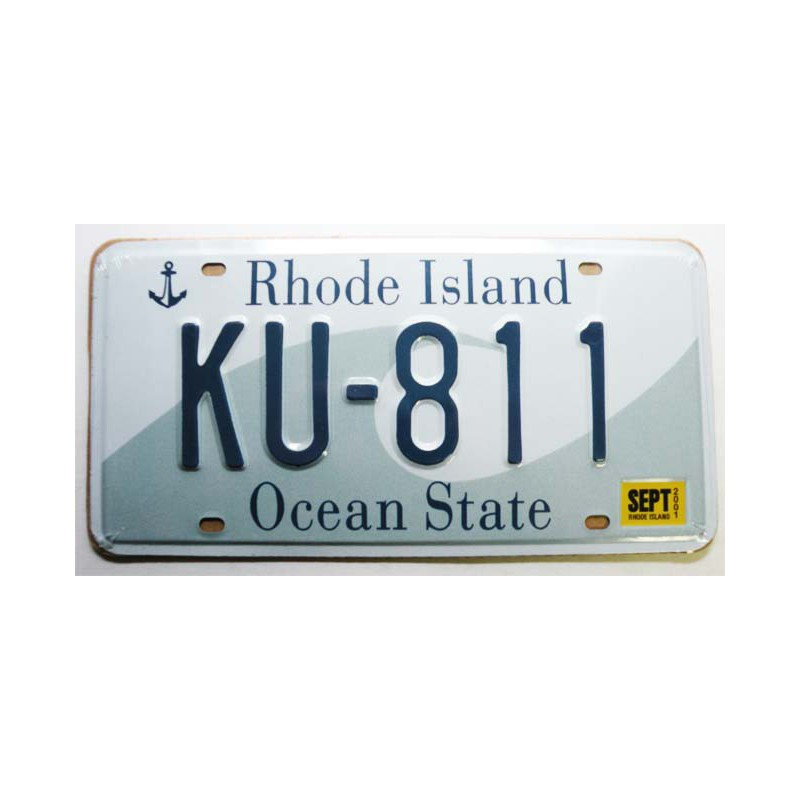 Plaque d Immatriculation USA - Rhode Island ( Rep - 050)