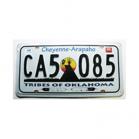 Plaque d Immatriculation USA - Oklahoma ( Rep - 060)