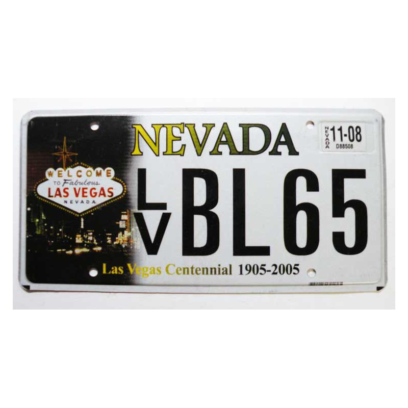 Plaque d Immatriculation USA - Nevada ( 157 )