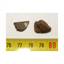 Lot de Meteorites Brenham- Pallasite ( 3.15 grs - 012 )