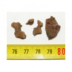 lot de Meteorite Brenham- Pallasite ( 5.20 grs - 011 )