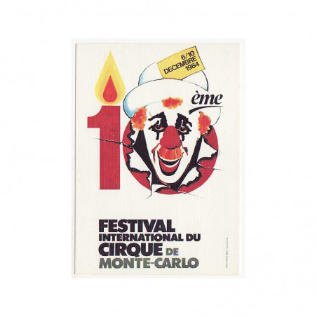 CPA Monaco Festival du Cirque 1984 ( 93 )