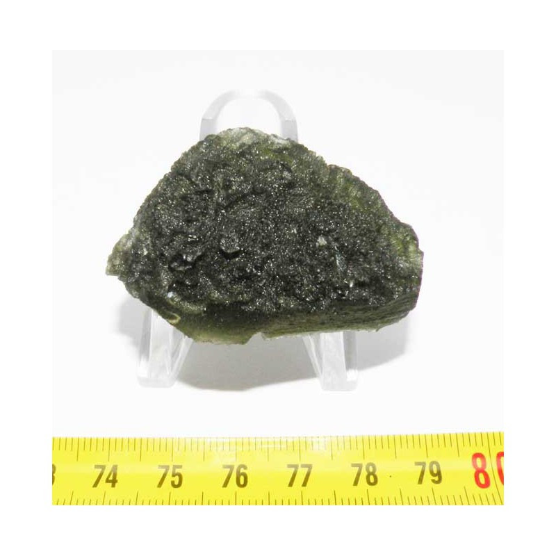 Moldavite verte ( meteorite -Tectite - 31.85 grs - 062 )
