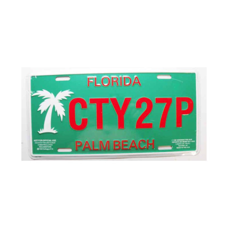 Plaque d Immatriculation USA - Floride ( Rep - 546 )