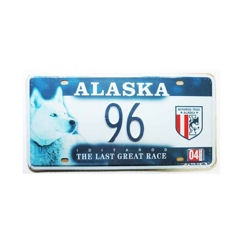Plaque d Immatriculation USA - Alaska ( Rep - 077)