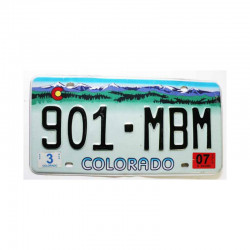 Plaque d Immatriculation USA - Colorado ( 1130)