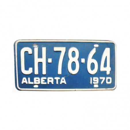Plaque d Immatriculation Alberta ( 1117 )
