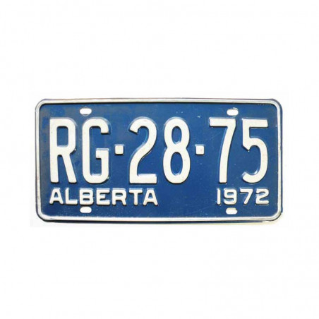 Plaque d Immatriculation Alberta ( 1115 )