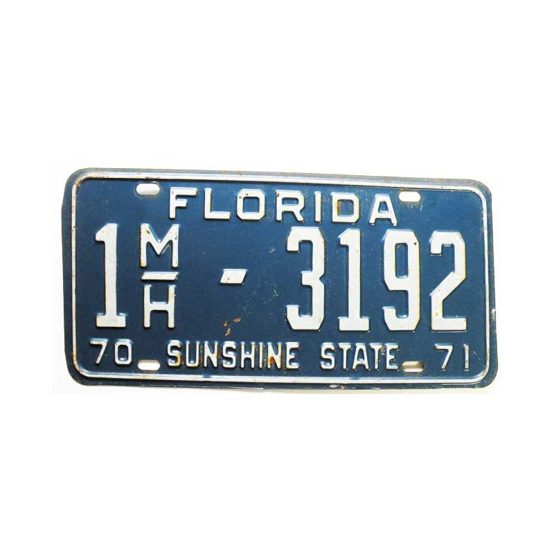 Plaque d Immatriculation USA - Floride ( 1099)