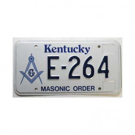 Plaque d Immatriculation USA - Kentucky ( 034)