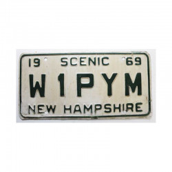 Plaque d Immatriculation USA - New Hampshire ( 1109)