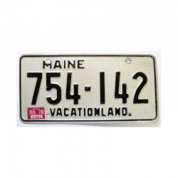 Plaque d Immatriculation USA - Maine ( 1092 )