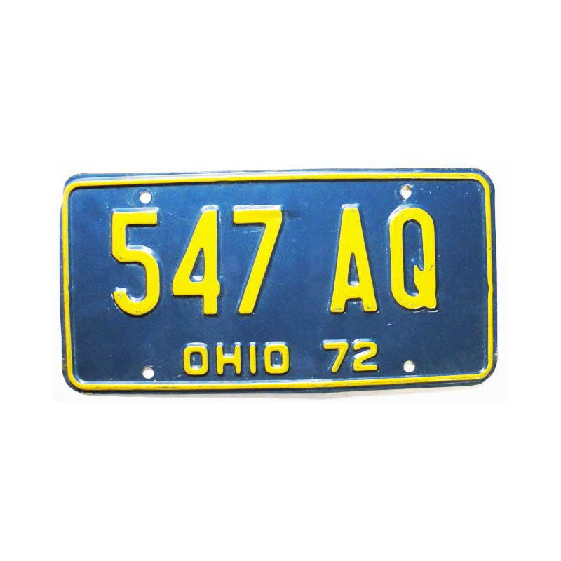 Plaque d Immatriculation USA - Ohio ( 1096)