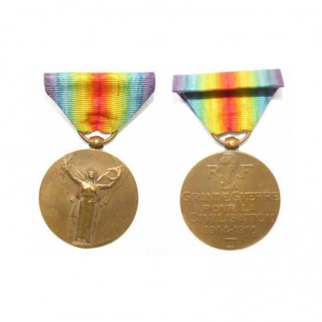 médaille France Grande Guerre 14 -18  ( 086)