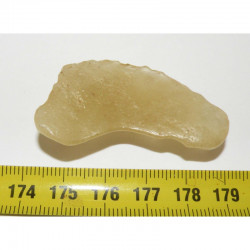 verre libyque LDG ( meteorite -Tectite - 062 )