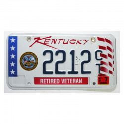 Plaque d Immatriculation USA - Kentucky ( 1154)