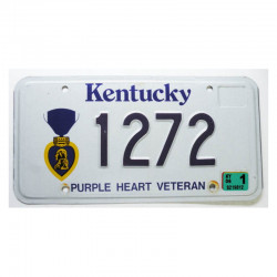 Plaque d Immatriculation USA - Kentucky ( 1151)
