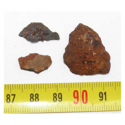 Lot de Meteorite Ghubara ( JAH - 3.75 grs - 018 )