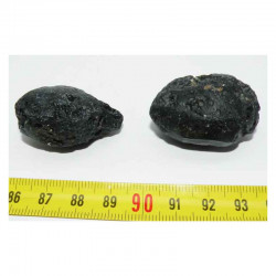 2 Tectites de Thaillande ( meteorite - 41 grs - 014 )