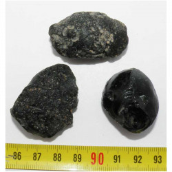 3 Tectites de Thaillande ( meteorite - 59 grs - 003 )