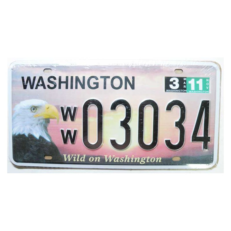 Plaque d Immatriculation USA -Washington ( Rep - 082 )